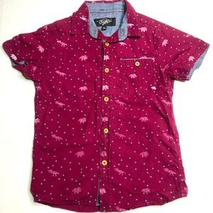 Dinosaur Button Down
